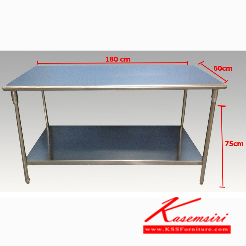 83622098::INT-2642-E-2648-E::An ITO steel table with 4 drawers. Dimension (WxDxH) cm : 106.7x66x75/121.9x66x75. Available in Cream, Grey, Green, Orange and Blue Metal Tables