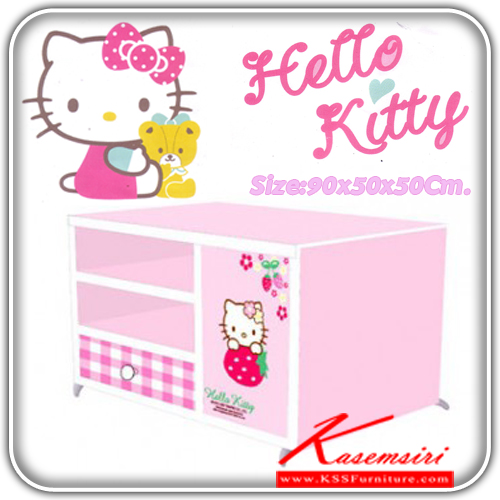 58432032::KT-TV-001::A Kitty TV stand. Dimension (WxDxH) cm : 80x50x50. Available in Pink Sideboards&TV Stands