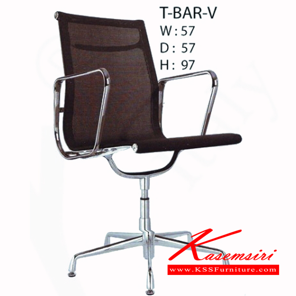 12910028::T-BAR-V::เก้าอี้ T-BAR-V ขนาด ก570xล570xส970มม. เก้าอี้สำนักงาน ฟรอนเทียร์ เก้าอี้สำนักงาน ฟรอนเทียร์