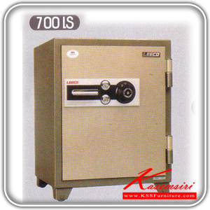 272074099::700-LS-A::A Leeco safe with TIS standard and alarm. Dimension (WxDxH) cm : 59x59.3x76.5. Weight 155 kg