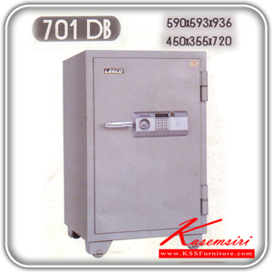 533974064::701-DB::A Leeco safe with TIS standard. Dimension (WxDxH) cm : 59x59.3x93.6. Weight 190 kg