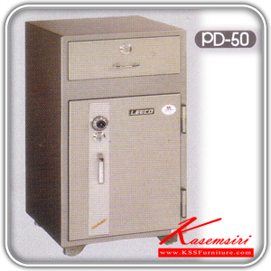 353114477::PD-50::A Leeco safe with TIS standard. Dimension (WxDxH) cm : 46.3x51.2x90.1. Weight 130 kg