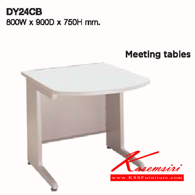 57068::DY24CB::A Lucky metal table with wire hole. Dimension (WxDxH) cm : 80x90x75
