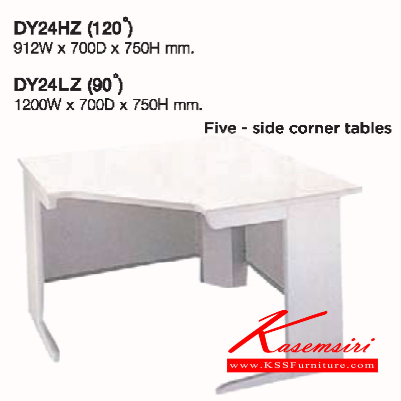 69022::DY24HZ-LZ::A Lucky metal corner table with 2 wire holes. Dimension (WxDxH) cm : 91.2x70x75/120x70x75 Metal Tables LUCKY 