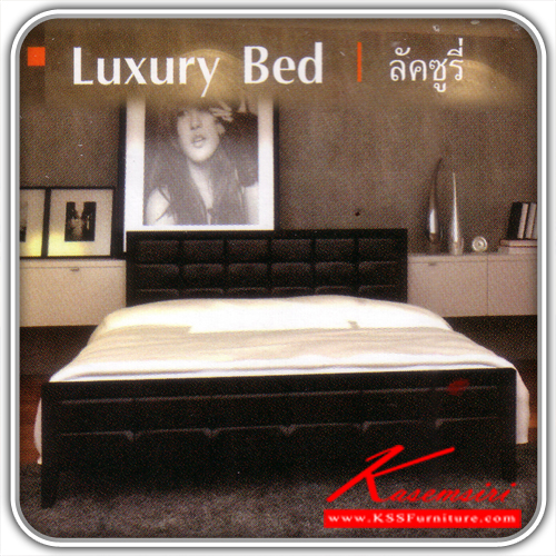 12900015::ลัคซูรี่-(903)::เตียงเหล็ก ขนาด5,6ฟุต  เตียงเหล็ก SSW
