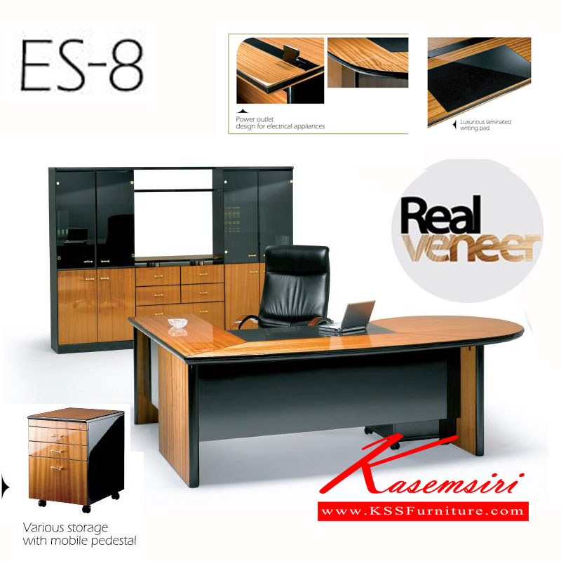 489822656::ES-8::ชุดโต๊ะทำงาน ขนาด 2.4เมตร ประกอบด้วย <br>
โต๊ะทำงาน ES-8L,R พร้อมตู้ลิ้นชัก ขนาด ก2400xล1880xส750 มม.<br>
ตู้เอกสาร ES-12 ก2440xล450xส1800 มม.<br> ชุดโต๊ะทำงาน เพอร์เฟ็คท์