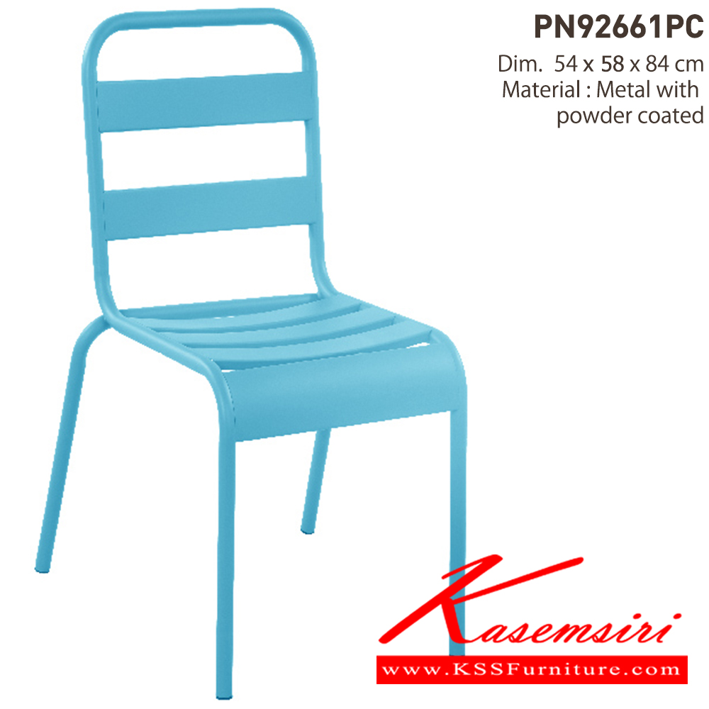 39090::PN92661PC::เก้าอี้เหล็ก  เหมาะกับการใช้งานภายในอาคาร ดีไซน์สวย เป็นแบบ industrial loft โครงเก้าอี้แข็งแรง ทนทาน เคลื่อนย้ายง่าย  น้ำหนักเบา  วางซ้อนได้ ประหยัดเนื้อที่ในการเก็บ ไพรโอเนีย เก้าอี้อเนกประสงค์