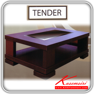 78038::CT-1040::โต๊ะกลางโซฟา TENDER ขนาดก1200xล800xส370มม. ขาไม้ สีโอ๊ค กระจกสีชา โต๊ะกลางโซฟา SURE