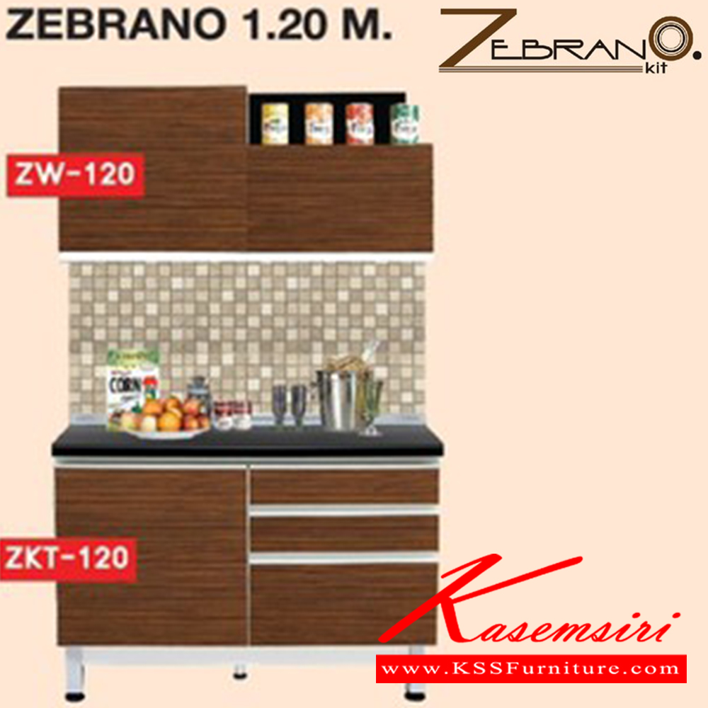 03041::ZW-120-ZKT-120::A Sure kitchen set including floating cabinet. Dimension (WxDxH) cm : 120x35x60. Counter. Dimension : 120x60x84