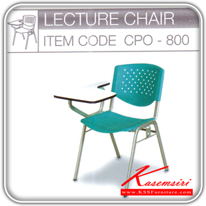 26030::CPO-800::A Tokai CPO-800 series lecture hall chair.