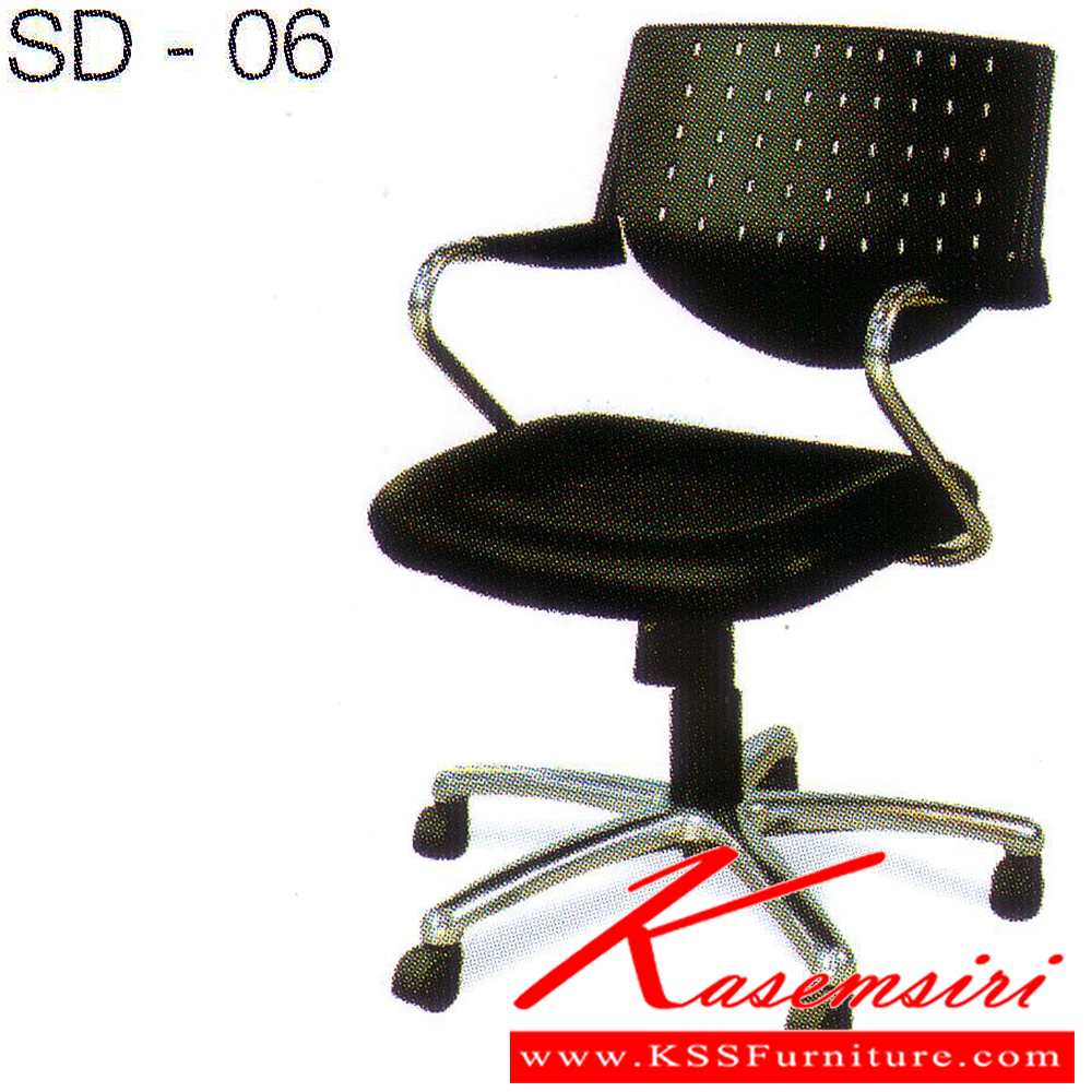 66042::SD-06::A Tokai SD-06 series office chair.