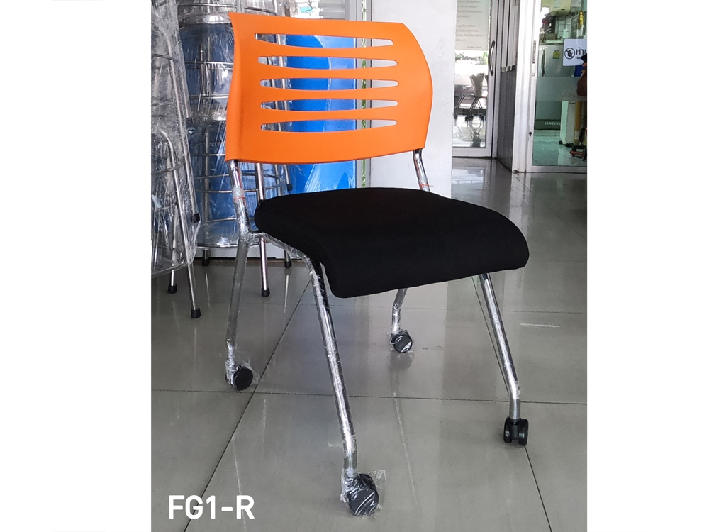 14043::FG1-R::เก้าอี้อเนกประส่งค์ รุ่น FG1-R ขนาด ก500xล570xส820ซม. วัสดุ PP/ผ้า เพอร์เฟ็คท์ เก้าอี้อเนกประสงค์