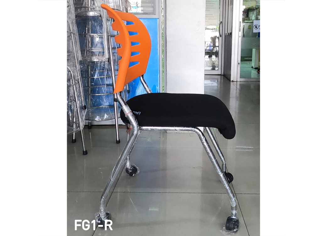 14043::FG1-R::เก้าอี้อเนกประส่งค์ รุ่น FG1-R ขนาด ก500xล570xส820ซม. วัสดุ PP/ผ้า เพอร์เฟ็คท์ เก้าอี้อเนกประสงค์