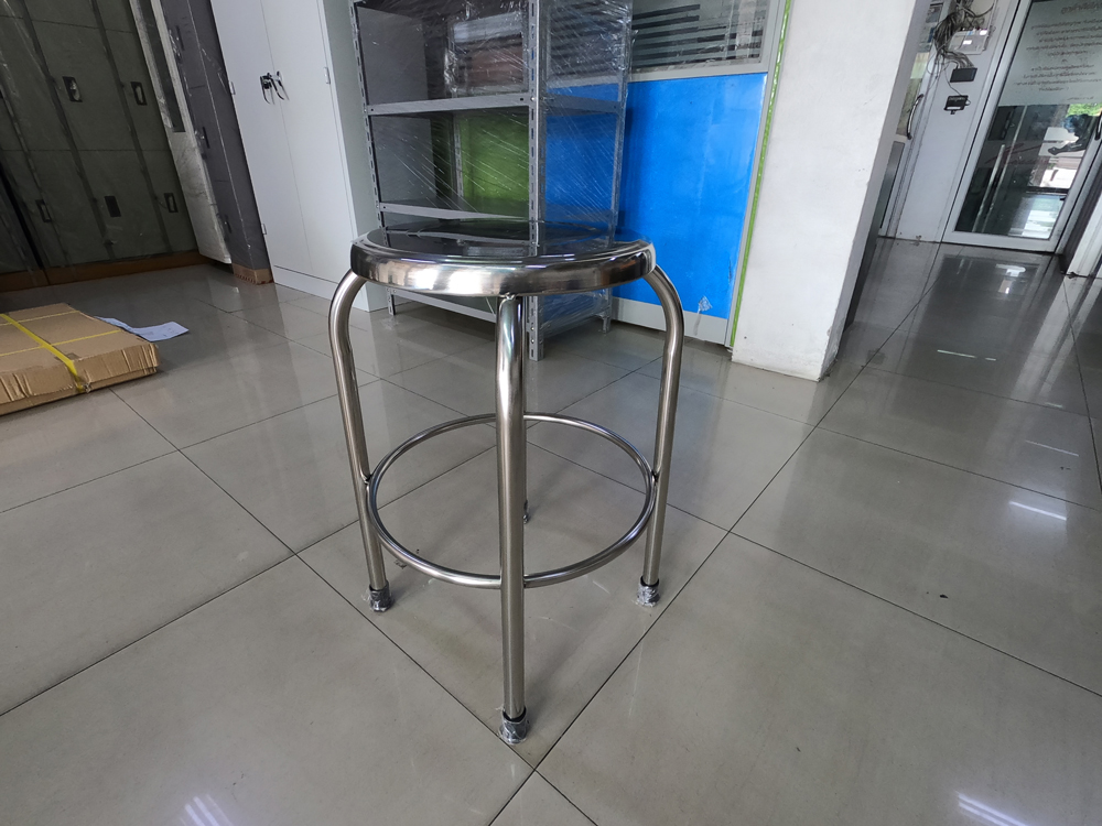 21059::JK-113R::A JK stainless steel chair. Dimension (WxDxH) cm : 36x36x60