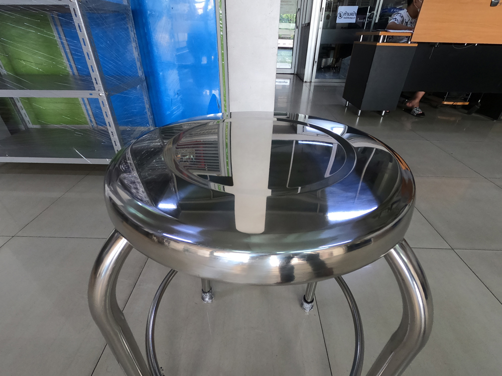 21059::JK-113R::A JK stainless steel chair. Dimension (WxDxH) cm : 36x36x60