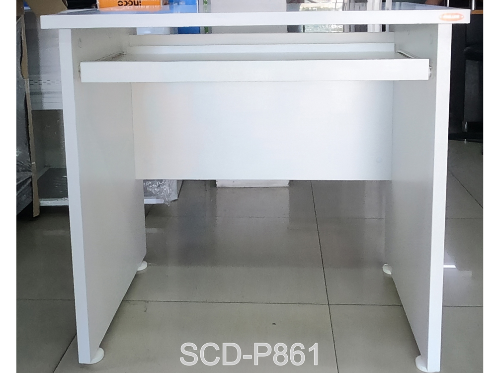 62044::SCD-P861::A Prelude melamine office table. Dimension (WxDxH) cm :80x60x75