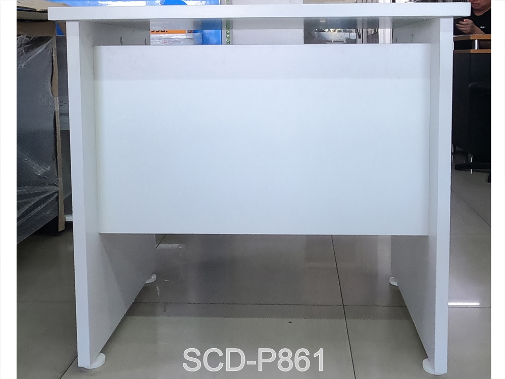 62044::SCD-P861::A Prelude melamine office table. Dimension (WxDxH) cm :80x60x75