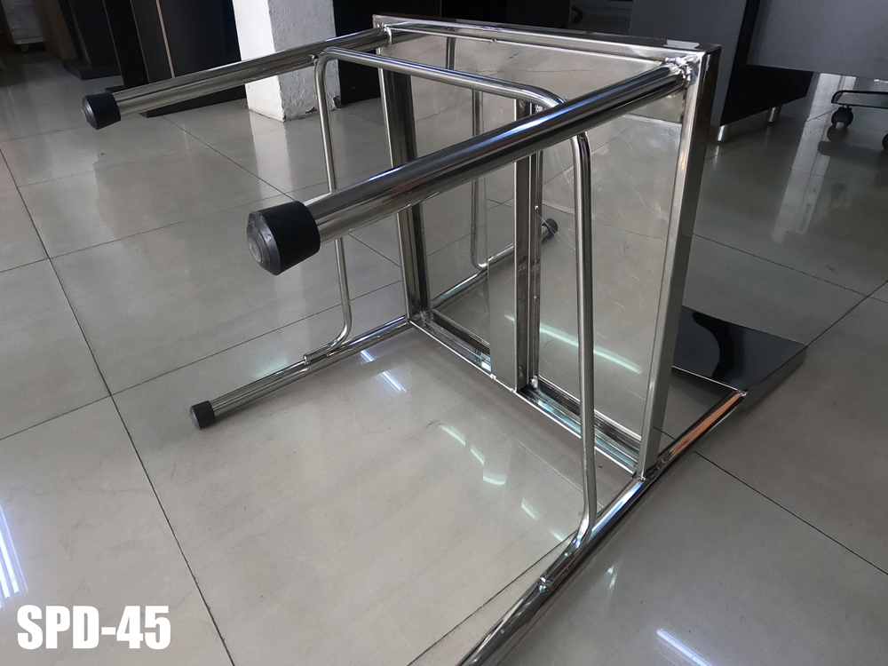 48022::SPD-45::เก้าอี้สแตนเลส มีพนักพิงหลังขนาด450X500X400-820มม. สแตนเลสเกรด304ทั้งตัว หนา1มม.  เก้าอี้สแตนเลส เอสพีดี