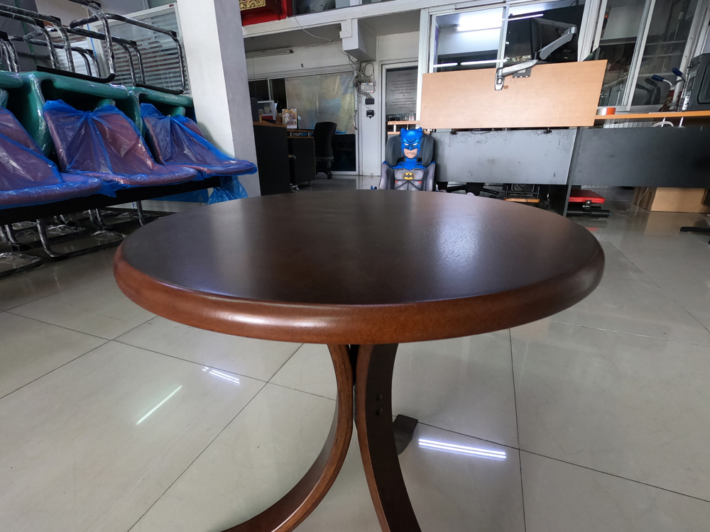 76041::TINA(ทีน่า)::โต๊ะข้างไม้ สีโอ๊ค ขนาด ก450xล450xส530มม. เบสช้อยส์ โต๊ะอเนกประสงค์