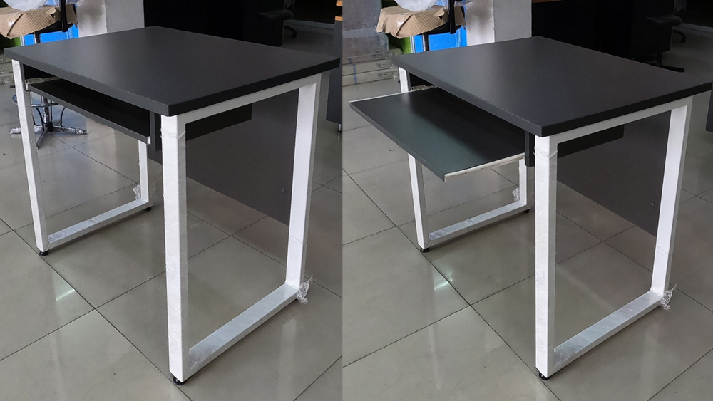 01001::VC-864::A VC steel table with steel base. Dimension (WxDxH) cm : 80x60x75 Metal Tables