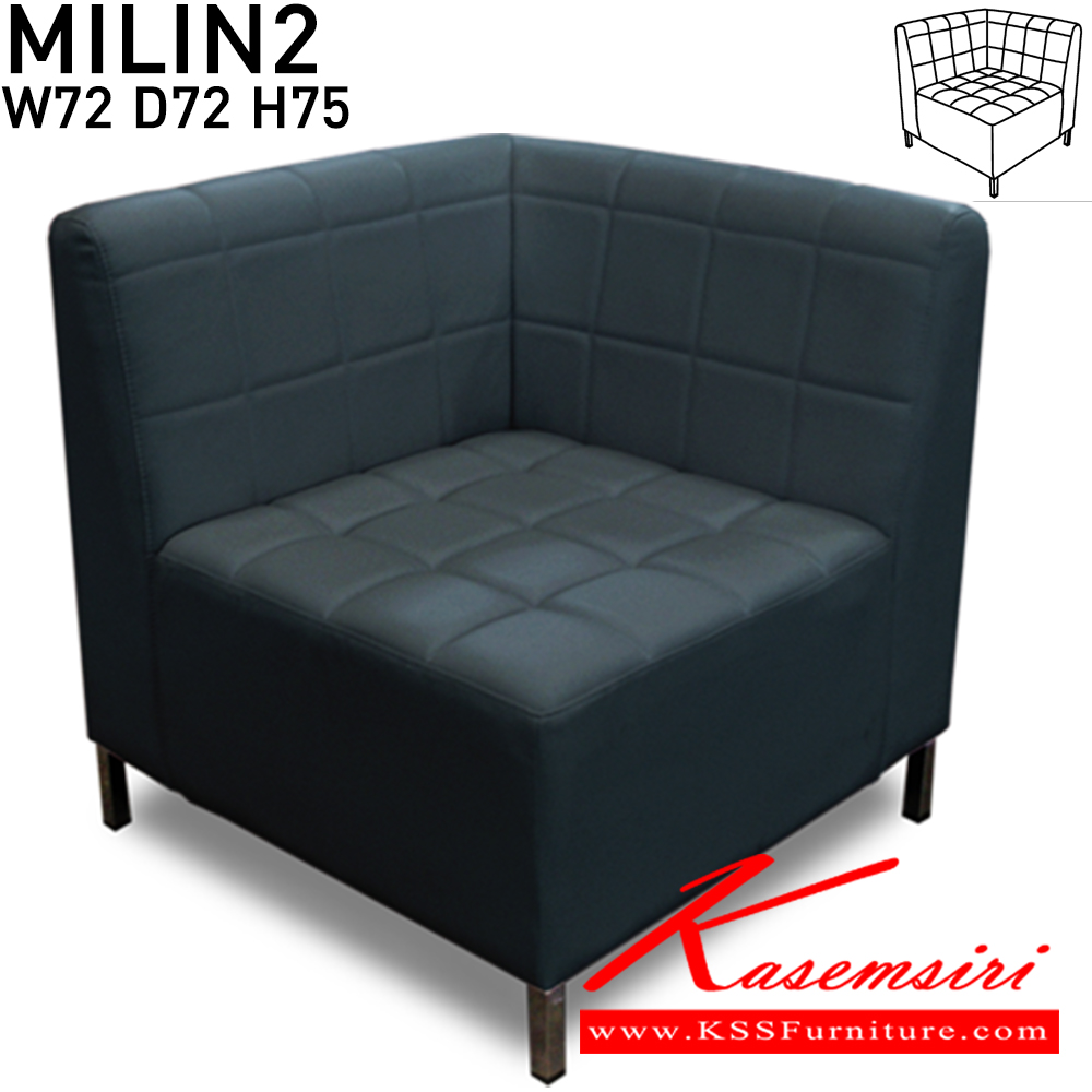 43029::MILIN-1234::โซฟาแฟชั่น สามารถปรับเปลี่ยนรูปแบบการจัดวางได้ตามต้องการ ผ้าฝ้าย,หนังเทียม อิโตกิ โซฟาชุดใหญ่