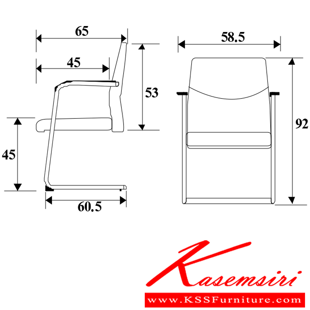 33880017::JM-C::เก้าอี้สำนักงาน รุ่น JM-C ขนาด ก585xล650xส920ซม. หนังPU เพอร์เฟ็คท์ เก้าอี้สำนักงาน