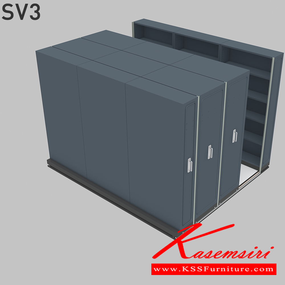 42085::CPT::A NAT steel cabinet with sliding tracks. Single Dimension (WxDxH) cm : 91.4x35.5x221. Twin Dimension : 91.4x61.2x221 Metal Cabinets เซฟ  เซฟ  เซฟ 