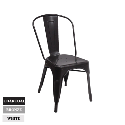 12083::HB-114::เก้าอี้ BRONCO  มี3สี สีบรอนซ์,ขาว,ชาร์โคล์  ขนาด450x525x855มม. เก้าอี้แฟชั่น SURE ชัวร์ เก้าอี้แฟชั่น