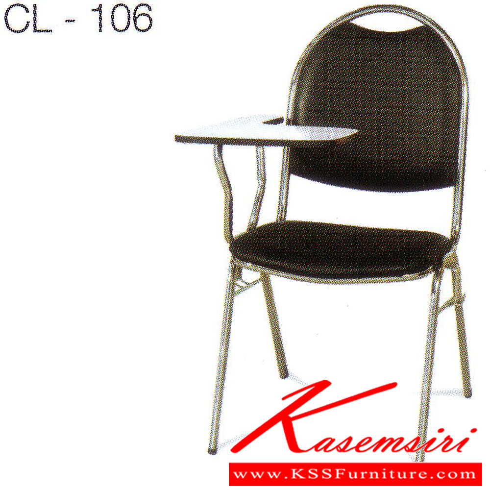 13065::CL-106::A Tokai CL-106 series lecture hall chair.